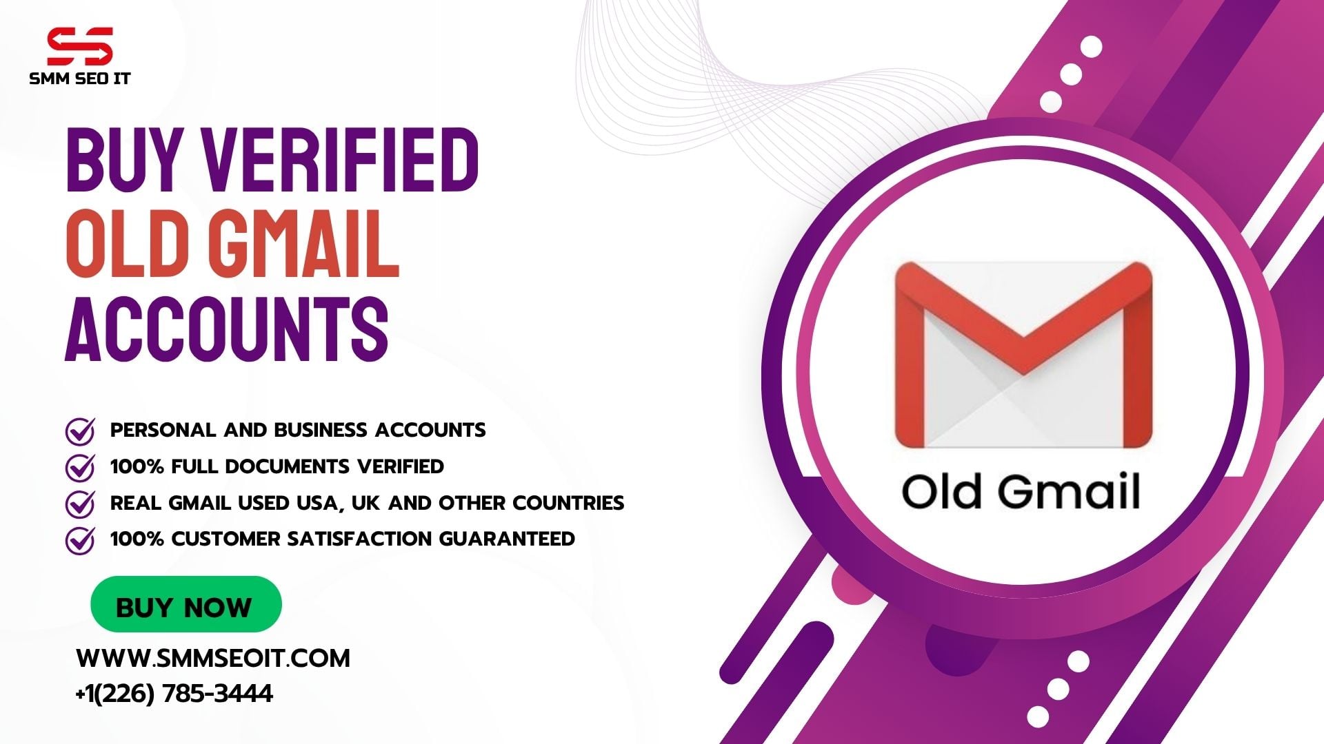 Buy Old Gmail Accounts