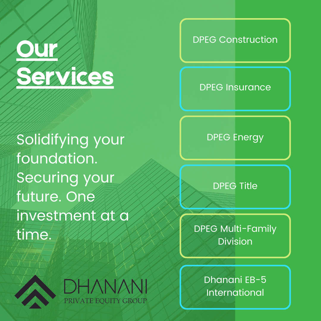 Dhanani Private Equity Group: Not Your Ordinary Investment Company