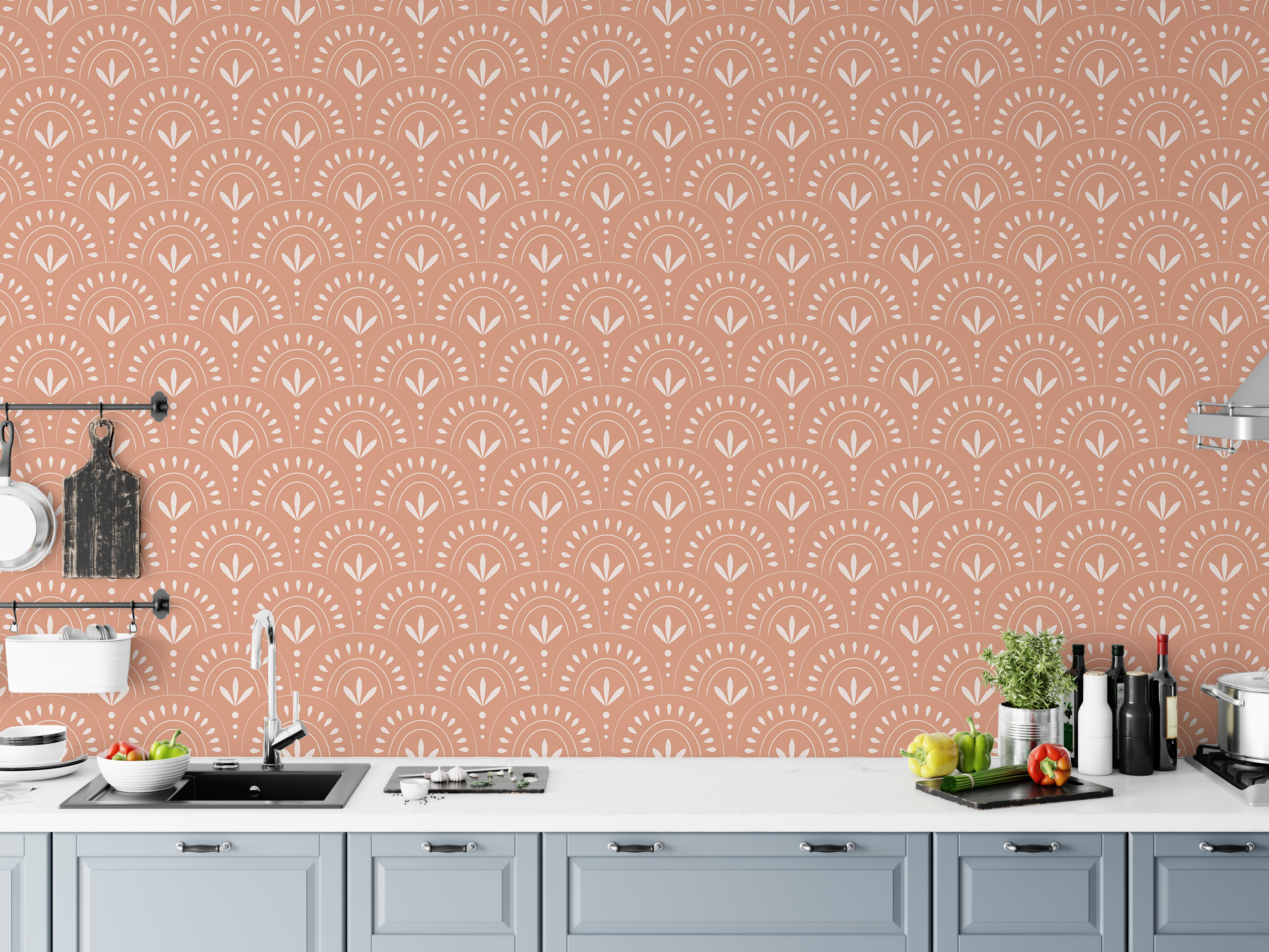 Modern Kitchen Wallpapers: Transform Your Cooking Space
