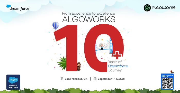 Decade of Success: Algoworks’ Dreamforce Journey to Excellence