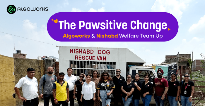 Exciting News: Algoworks & Nishabd United For Pawsitive Change