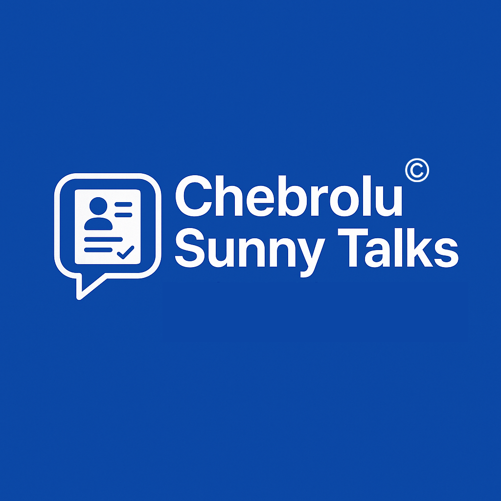 Chebrolu Sunny Talks