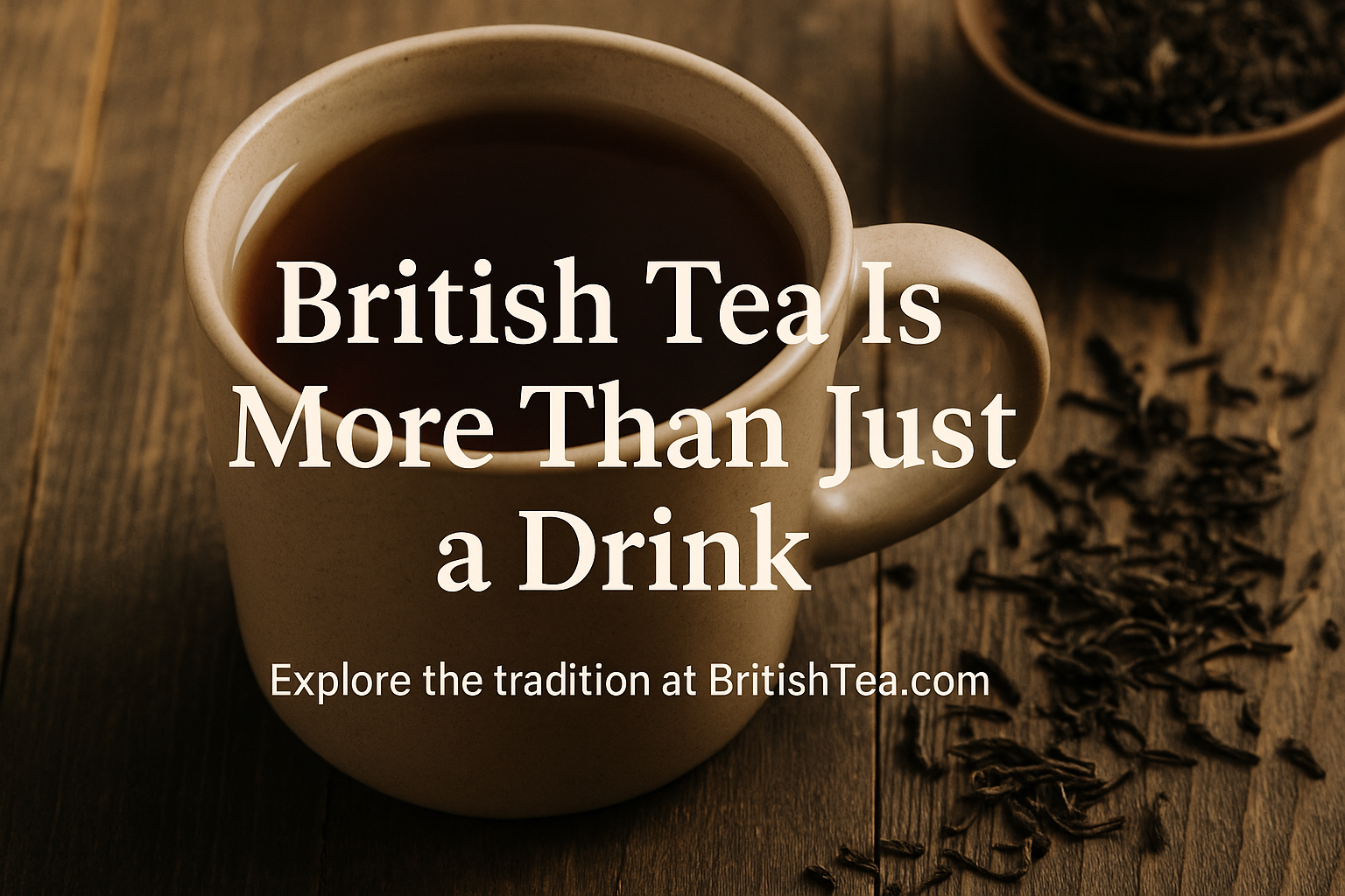 Why British Tea Is More Than Just a Drink – A Cultural Staple Worth Savoring
