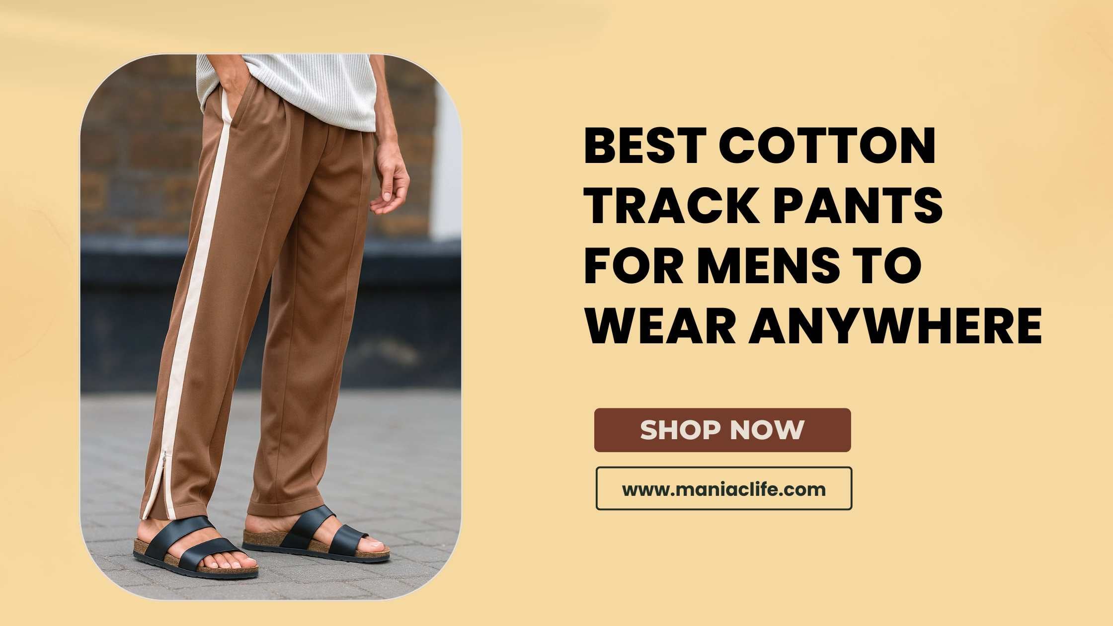 Best Cotton Track Pants for Mens to Wear Anywhere