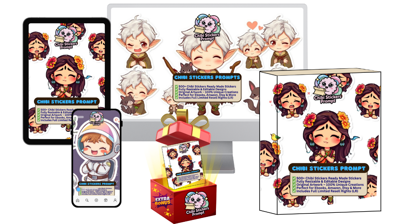 Chibi Stickers Prompt Kit Review