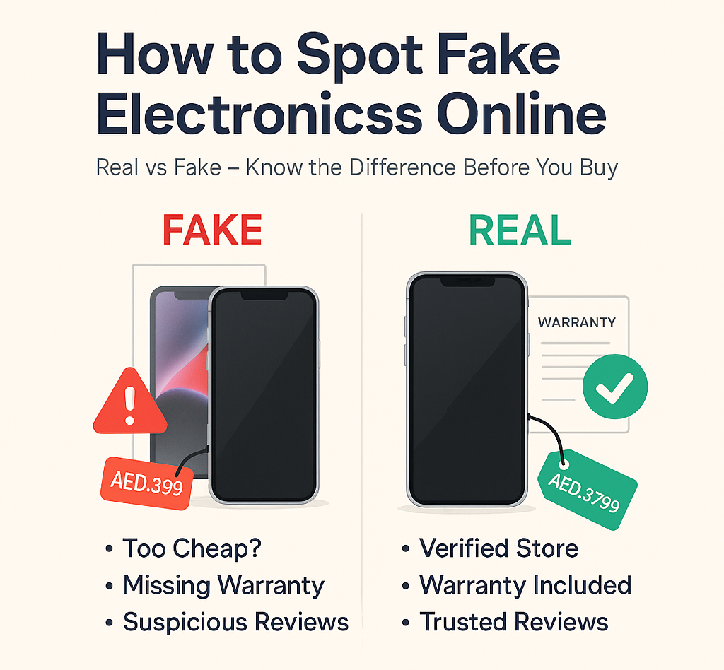 5 Tips to Spot Fake Electronics When Shopping Online