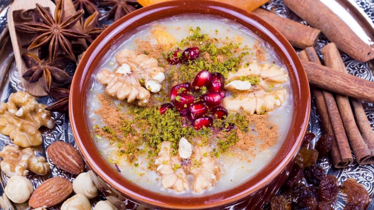 bir tabak aşure