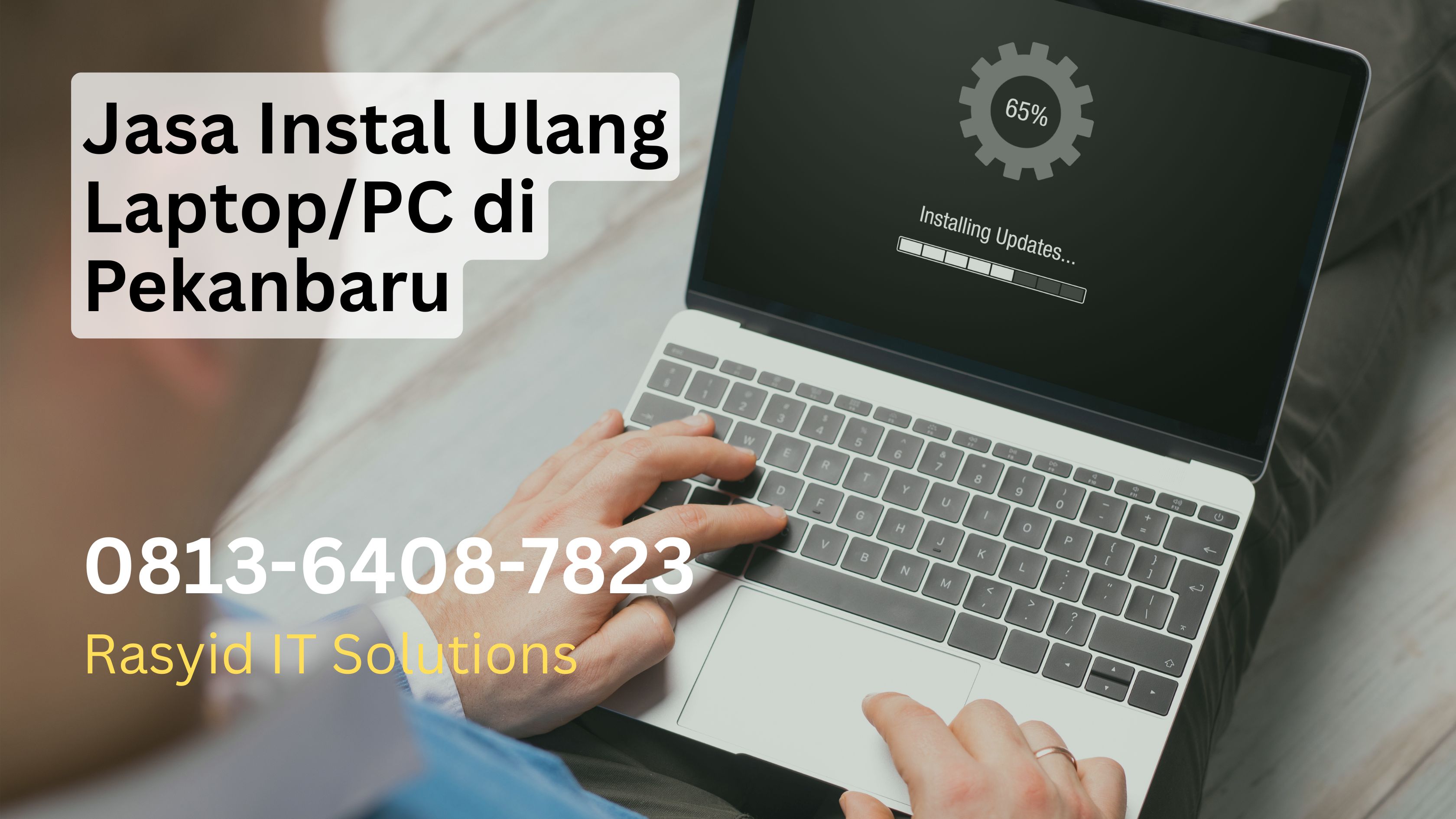 BISA DITUNGGU! Jasa Instal Ulang Laptop/PC di Pekanbaru