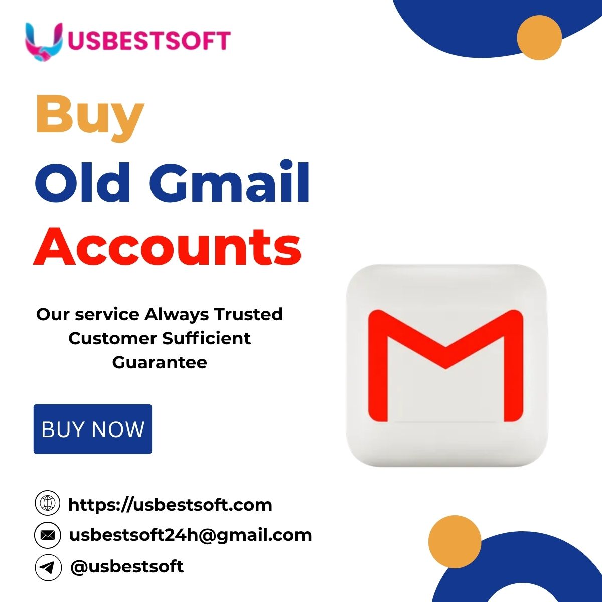 Buy Old Gmail Accounts France