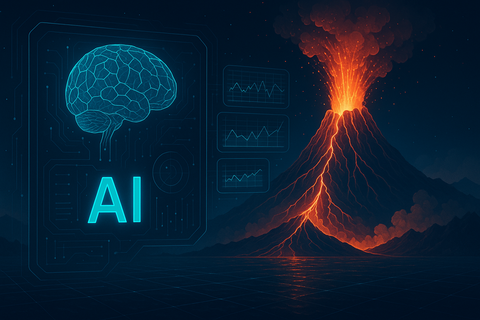 AI Predicts Volcanic Eruptions