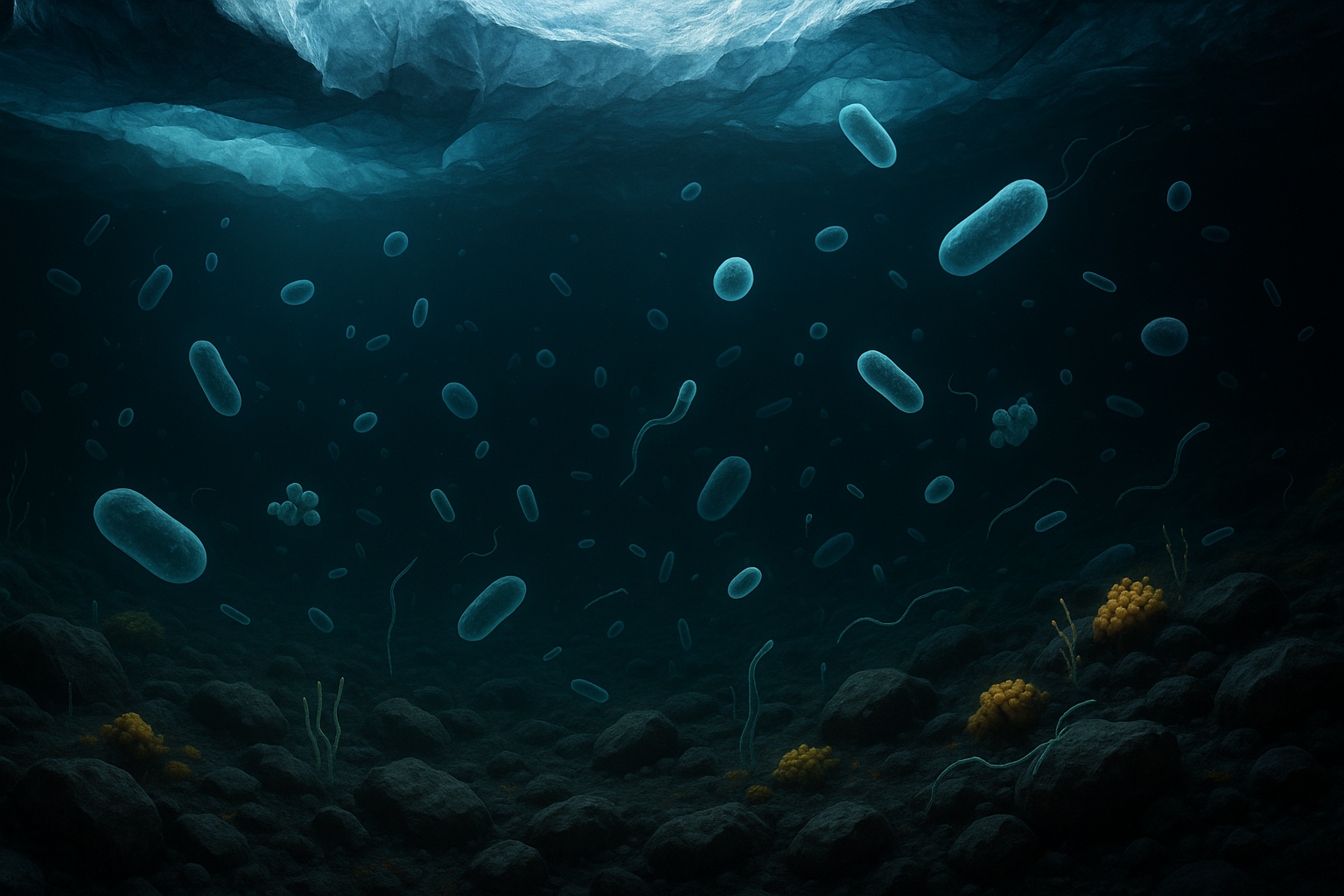 Microbial Ecosystems Beneath Antarctic Ice