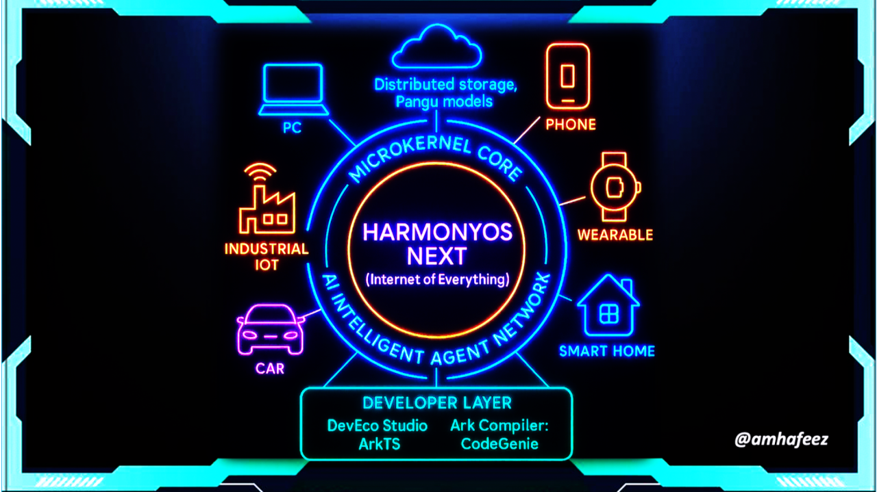 HarmonyOS NEXT: Built for "Internet of Everything."