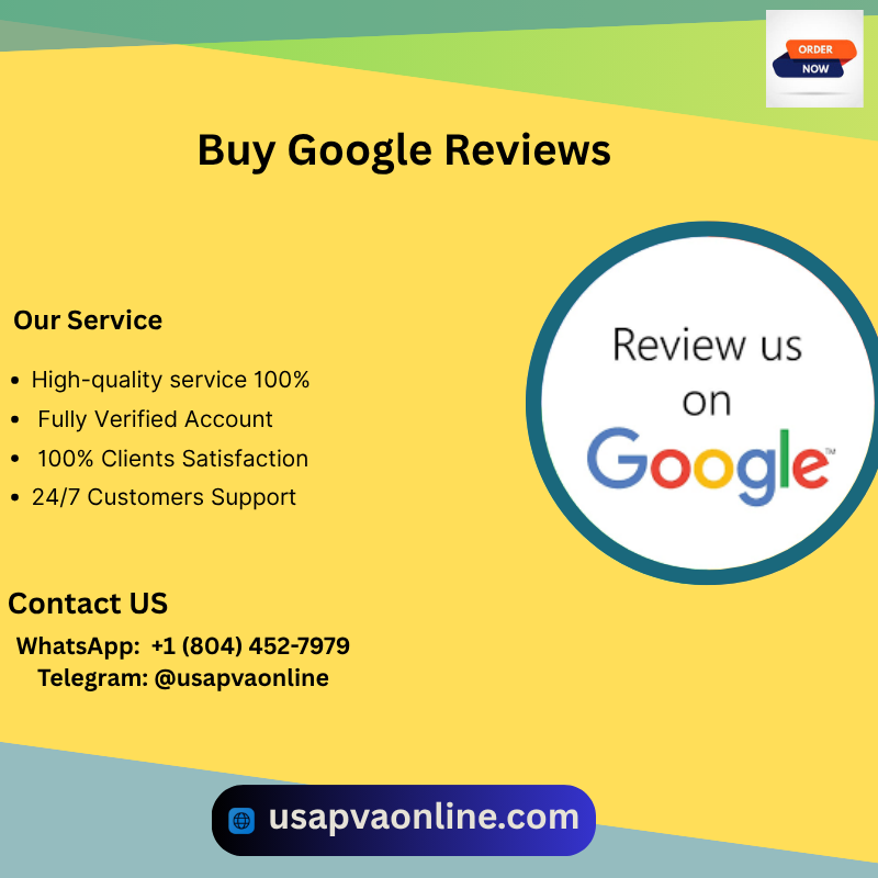 Buy Real Google Reviews in 2025