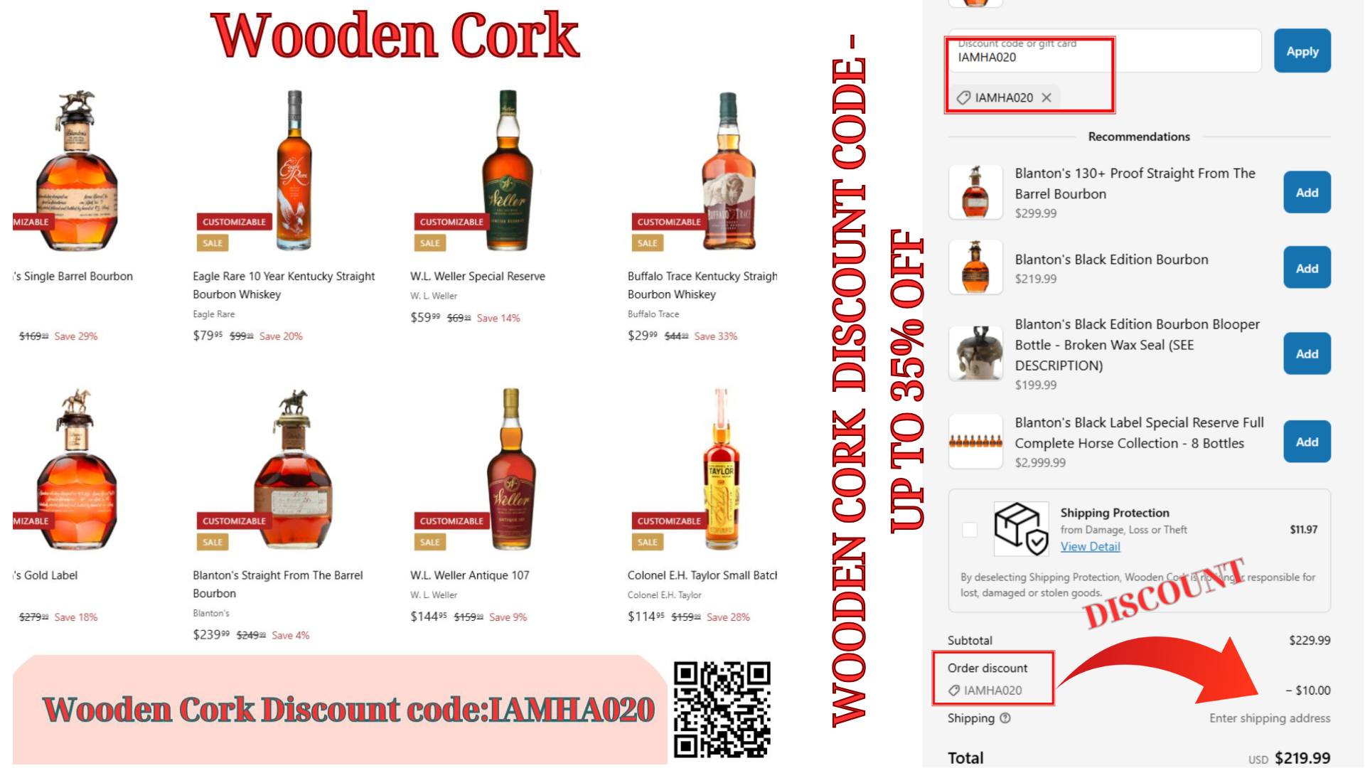 Wooden Cork Discount Code: IAMHA020 – Save Up to 35% OFF & Celebrate Life’s Milestones in 2025 with Exclusive Wines & Spirits