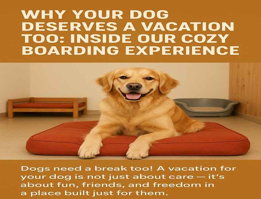Why Your Dog Deserves a Vacation Too: Inside Our Cozy Boarding Experience