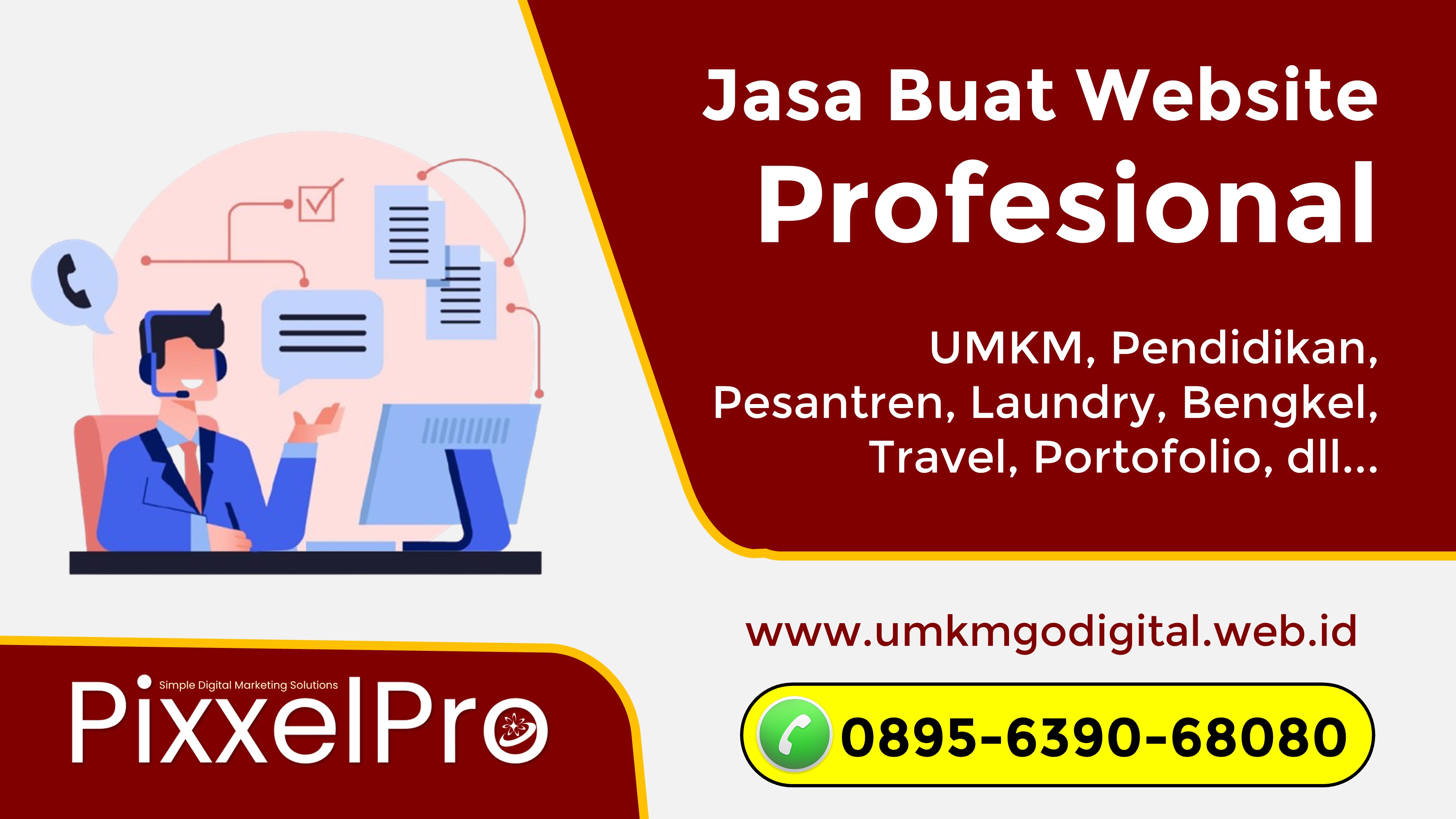 Hub 0895-6390-68080 Jasa Bikin Web Wisata di Tambrauw