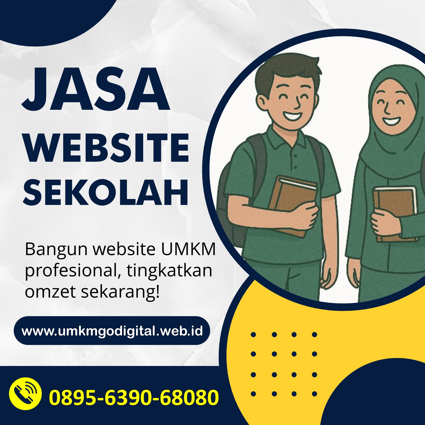 WA 0895-6390-68080, Jasa Website Bisnis Fashion Merauke