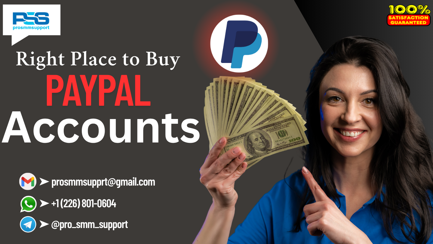 Best Site To B-uy Business and Personal PayPal Accounts – KYC & Phone Verified