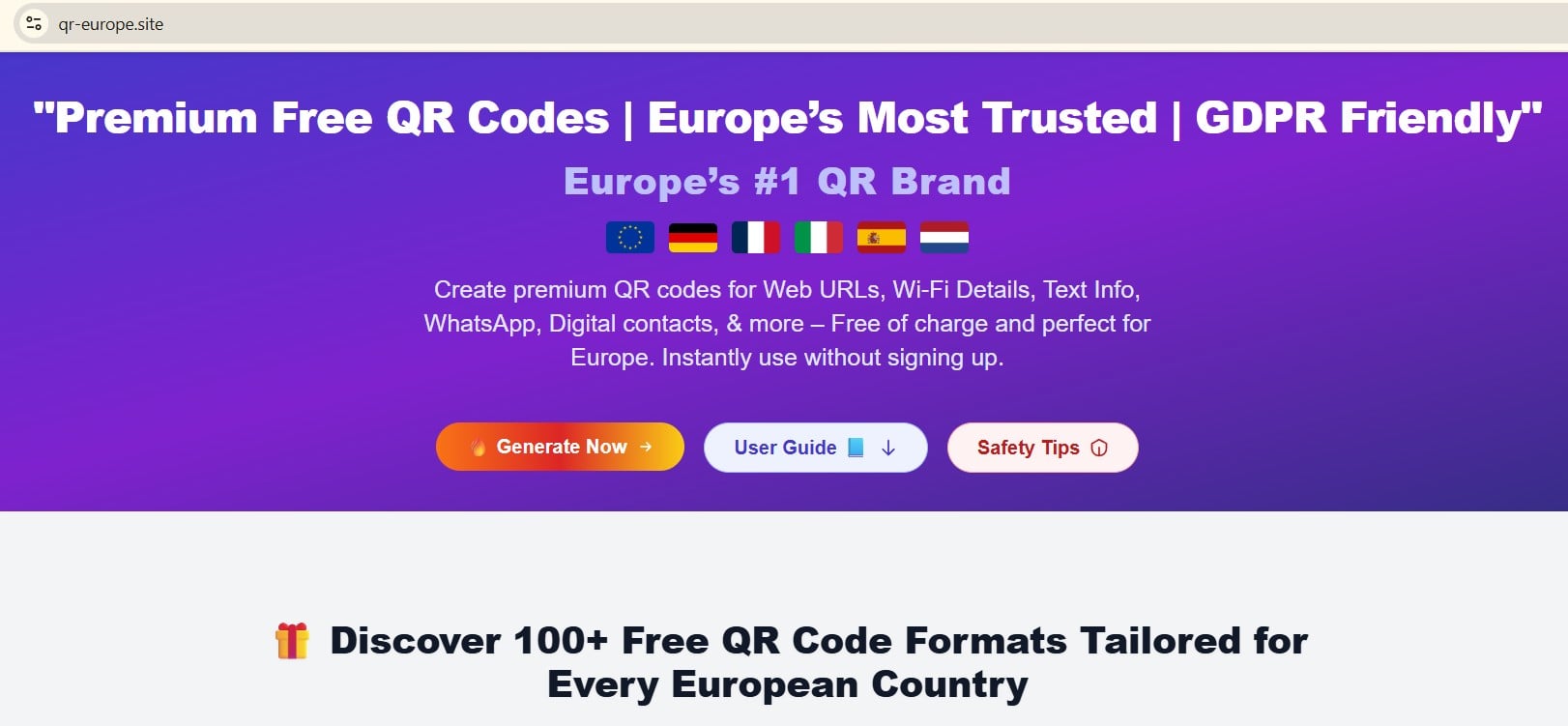 Why QR-Europe.site Is the Best Choice