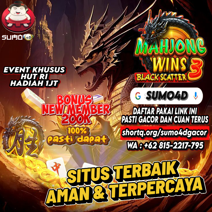 Sumo4d Pusat Game Online Aman & Terpercaya Join Sekarang Juga