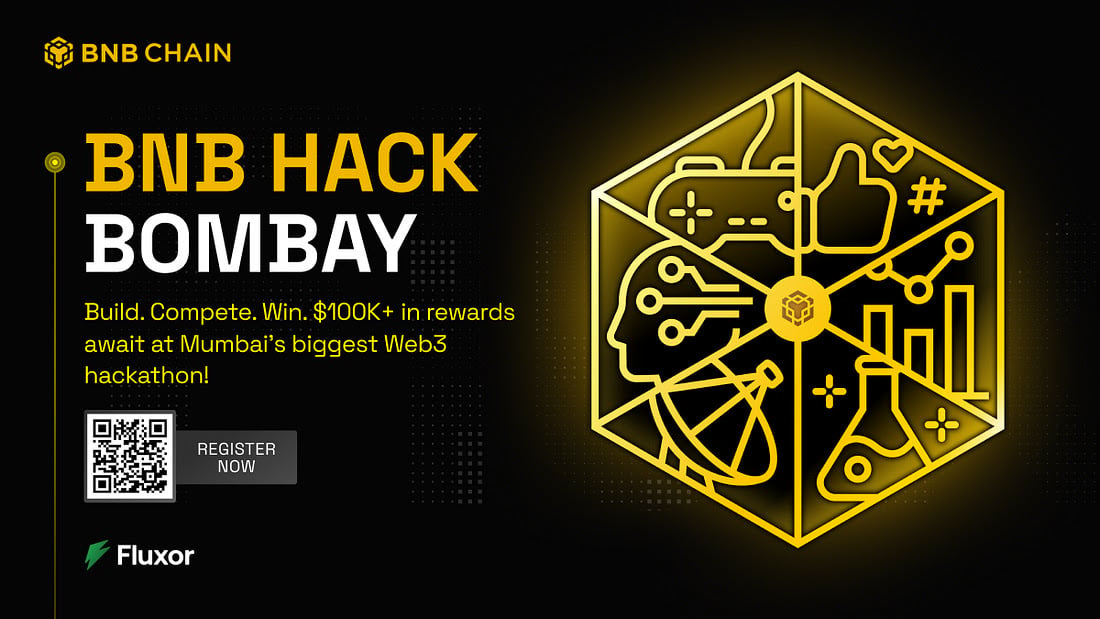 BNB Hack Bombay — Build AI, DeSoc, DeSci & DePIN on BNB Chain