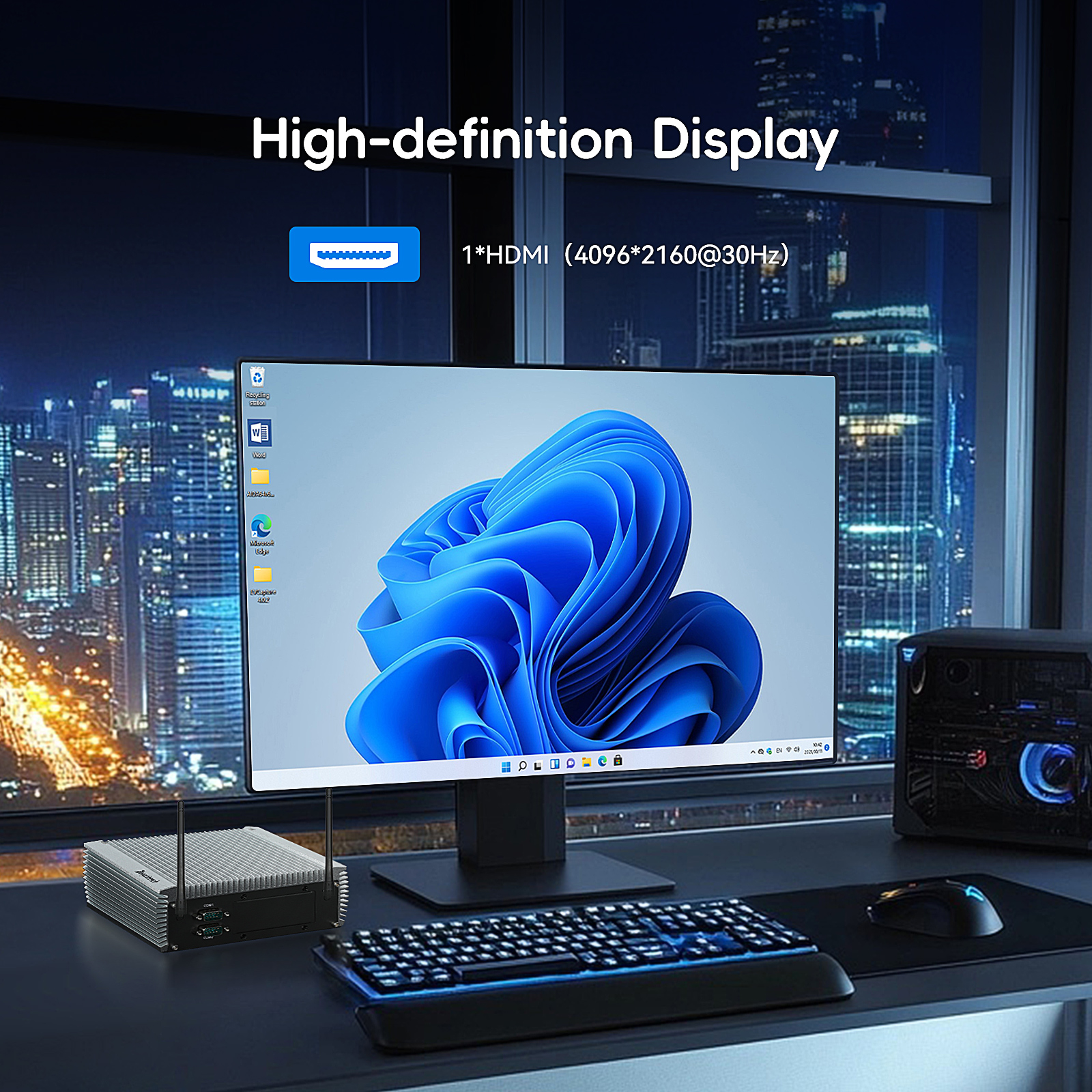 Embedded Industrial Fanless Mini PC: High-Performance Dual-Processor Solution for Modern Industry