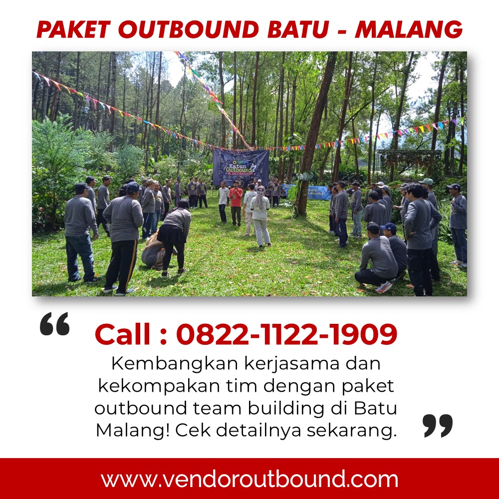 ( HUB: 0822-1122-1909 ) Paket Outbound di Batu Malang: Seru, Edukatif, dan Ekonomis