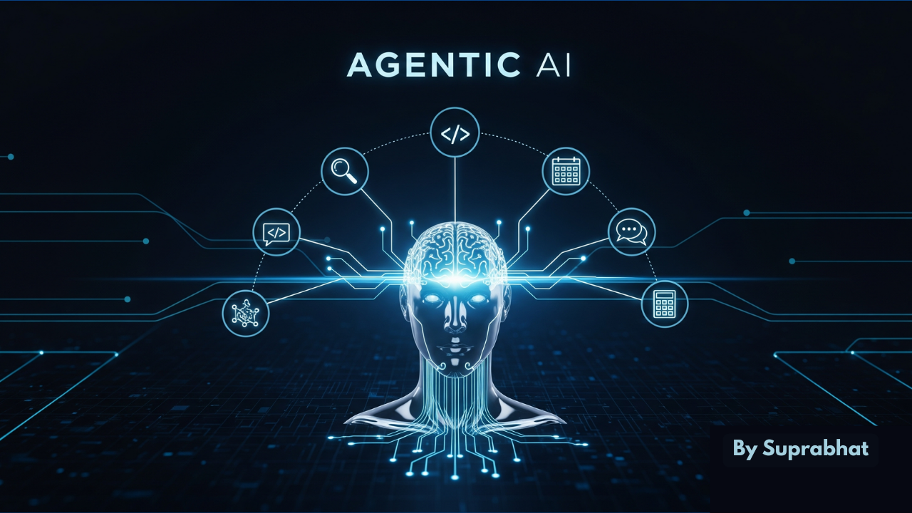 Agentic AI, explaining what agents are, how they work and the role of tools