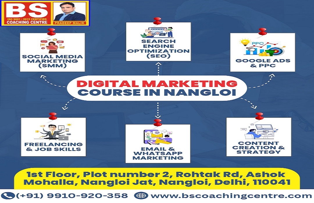Digital Marketing Coaching Near Me – A Step Towards Career Growth: BS Coaching Centre