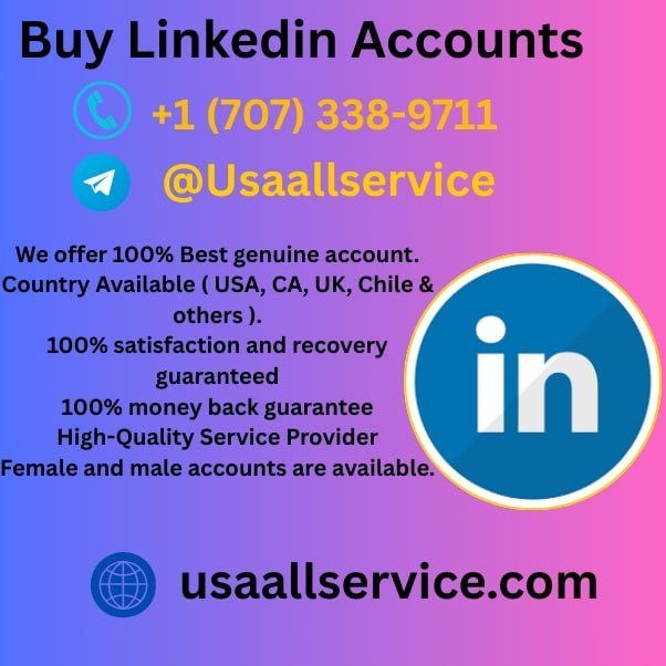 Buy LinkedIn Accounts - Bulk,PVA & Aged