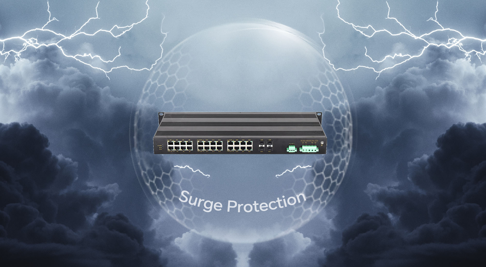 PoE Switch with Surge Protection: Prevent Damage from Power Surges