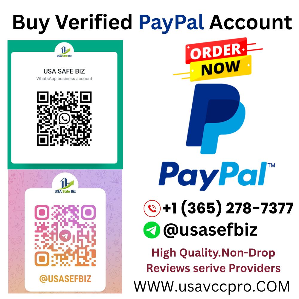 Buy Verified PayPal Account - USA Safe Biz