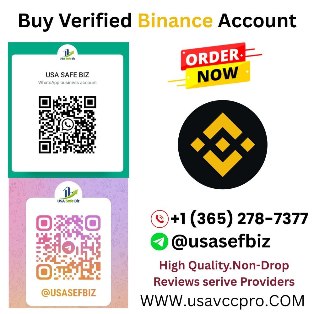 Buy Verified Binance Account - KYC Verify Best Account 2023
