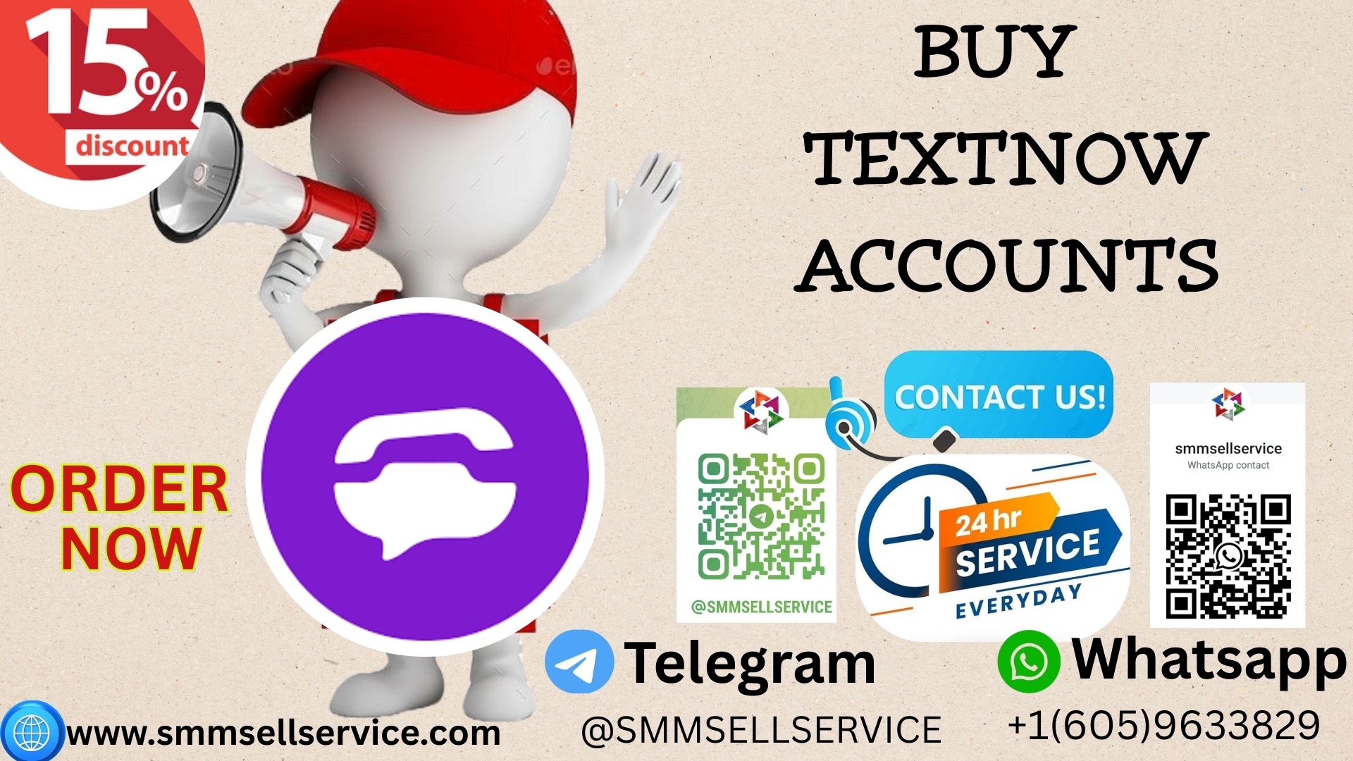 buy a textnow Accounts