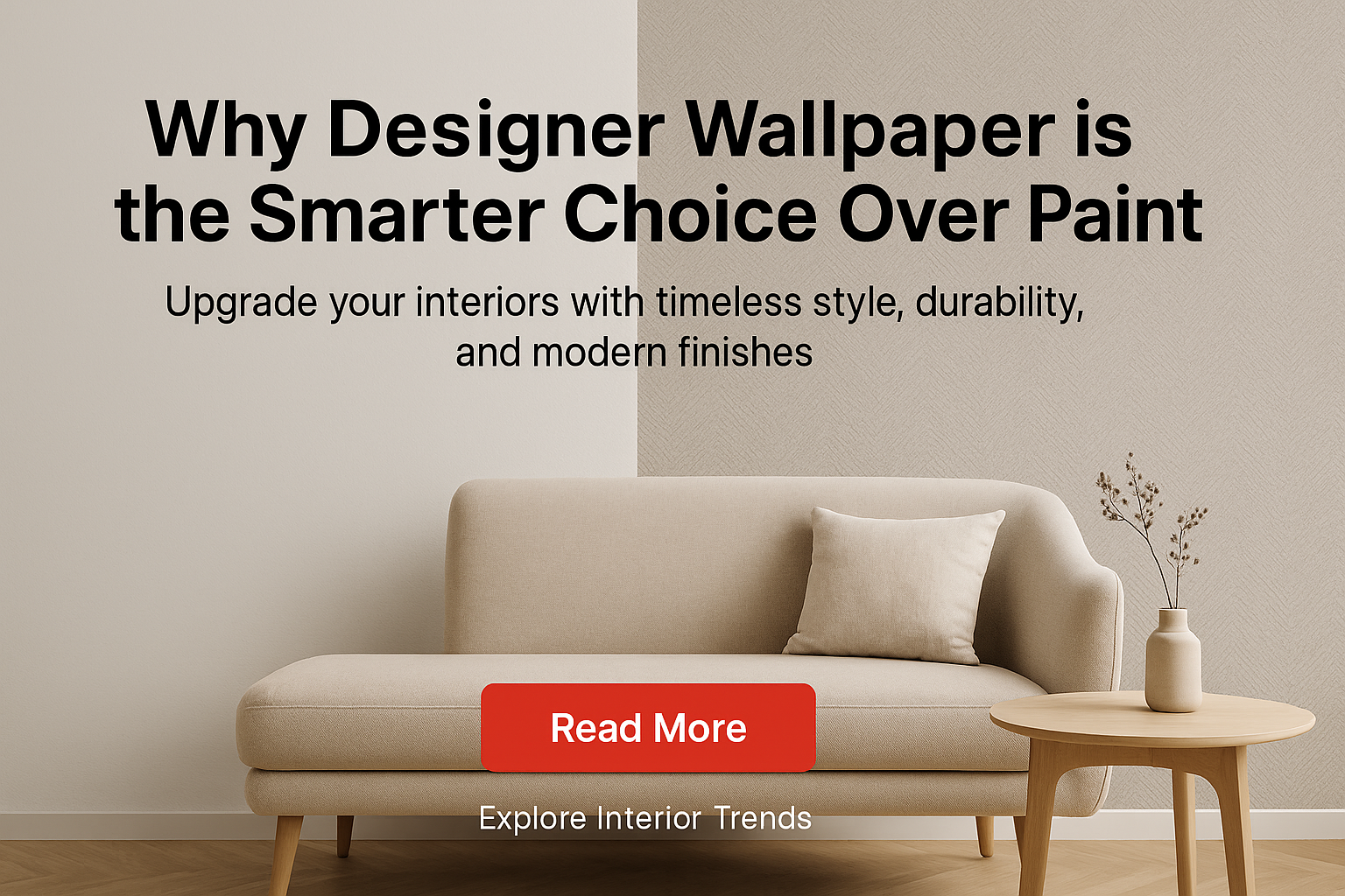 Designer Wallpaper India: The Smarter Choice Over Paint for Interiors