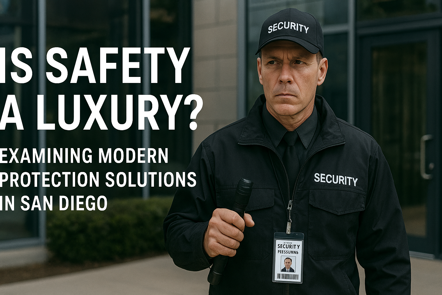 Is Safety a Luxury? Examining Modern Protection Solutions in San Diego