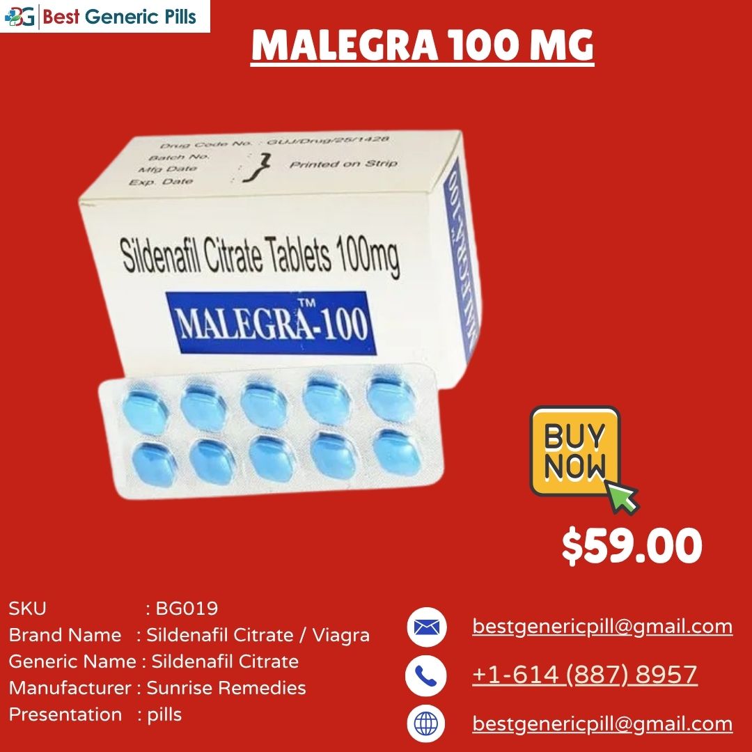Malegra 100 mg – Power Up Your Performance Naturally 💪