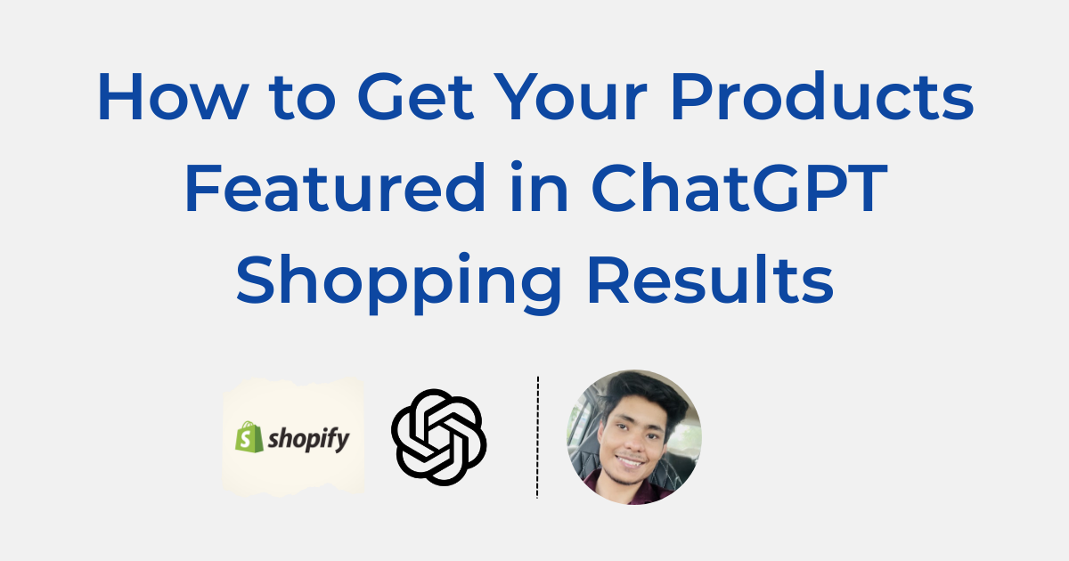 How to List Your Products on ChatGPT