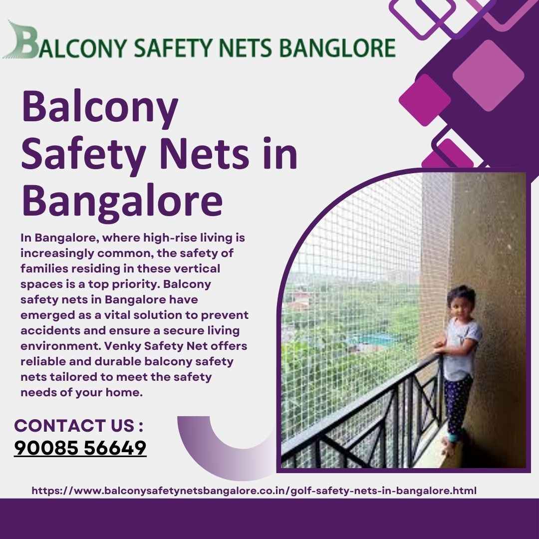 Balcony Safety Nets in Bangalore
