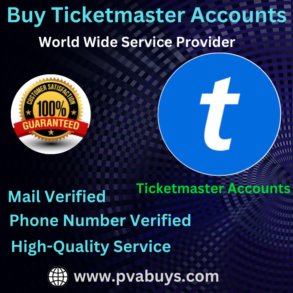 Buy Ticket Master Accounts
