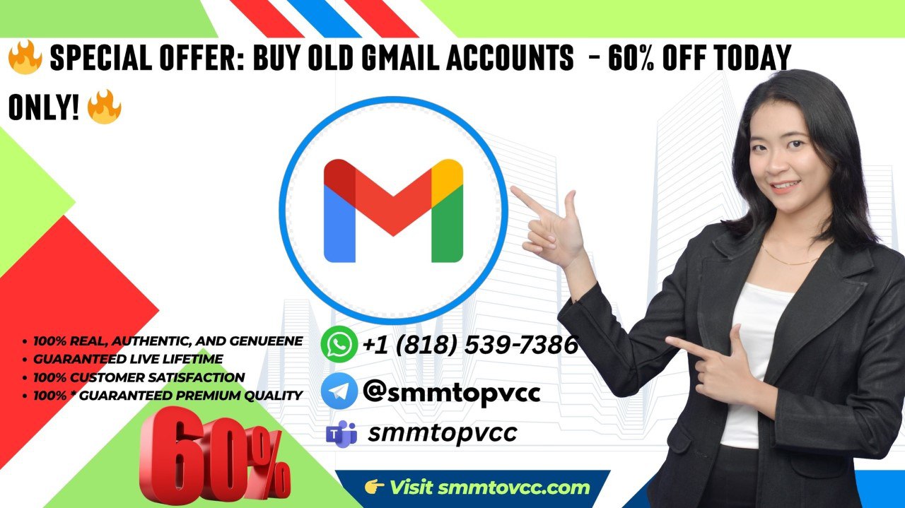 Buy Old Gmail Accounts Online – Best Price & Trusted Seller