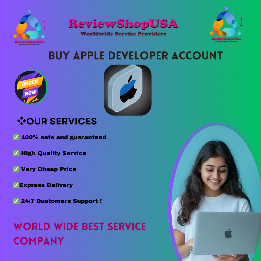 Buy Apple Developer Account - 100% Real & Instant Delivery