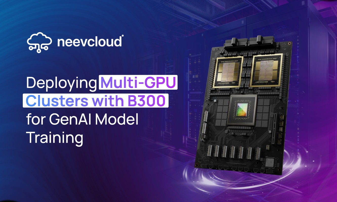 Multi Gpu Model Deploying Multi-GPU Clusters with B300 for GenAI Model Training