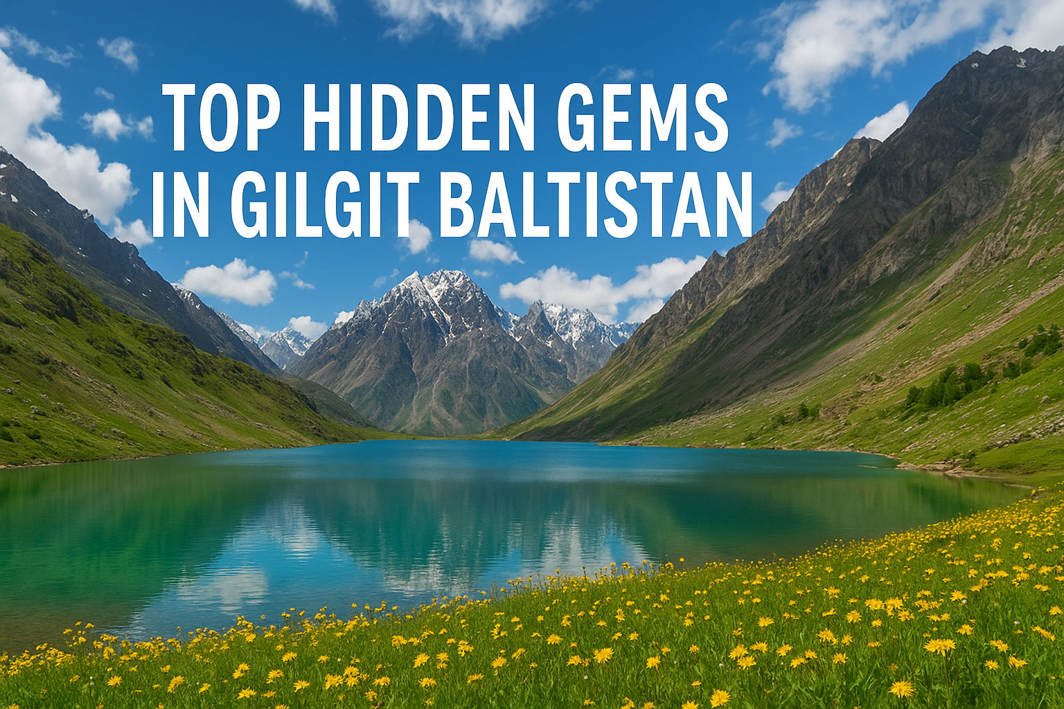 Top hidden gems in Gilgit Baltistan