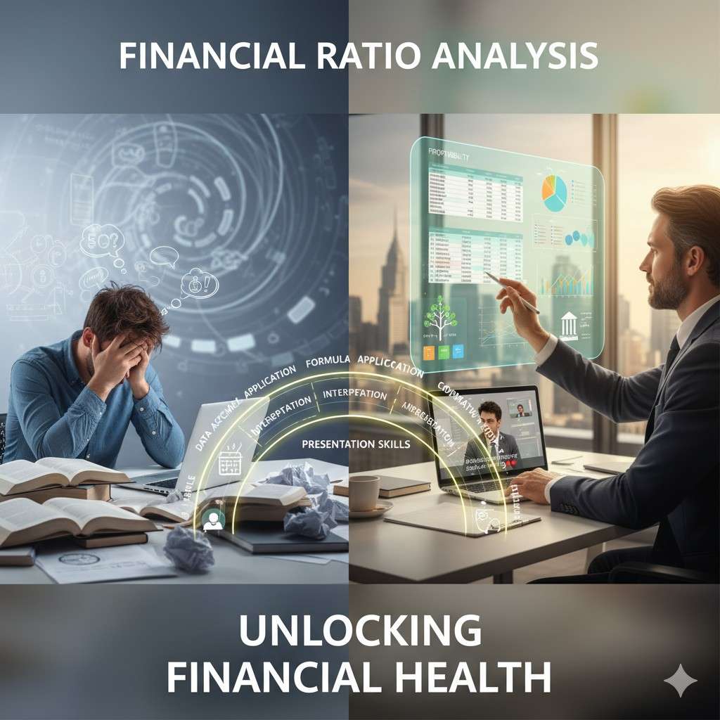 How Do Experts Solve Complex Financial Ratio Analysis in Assignments?