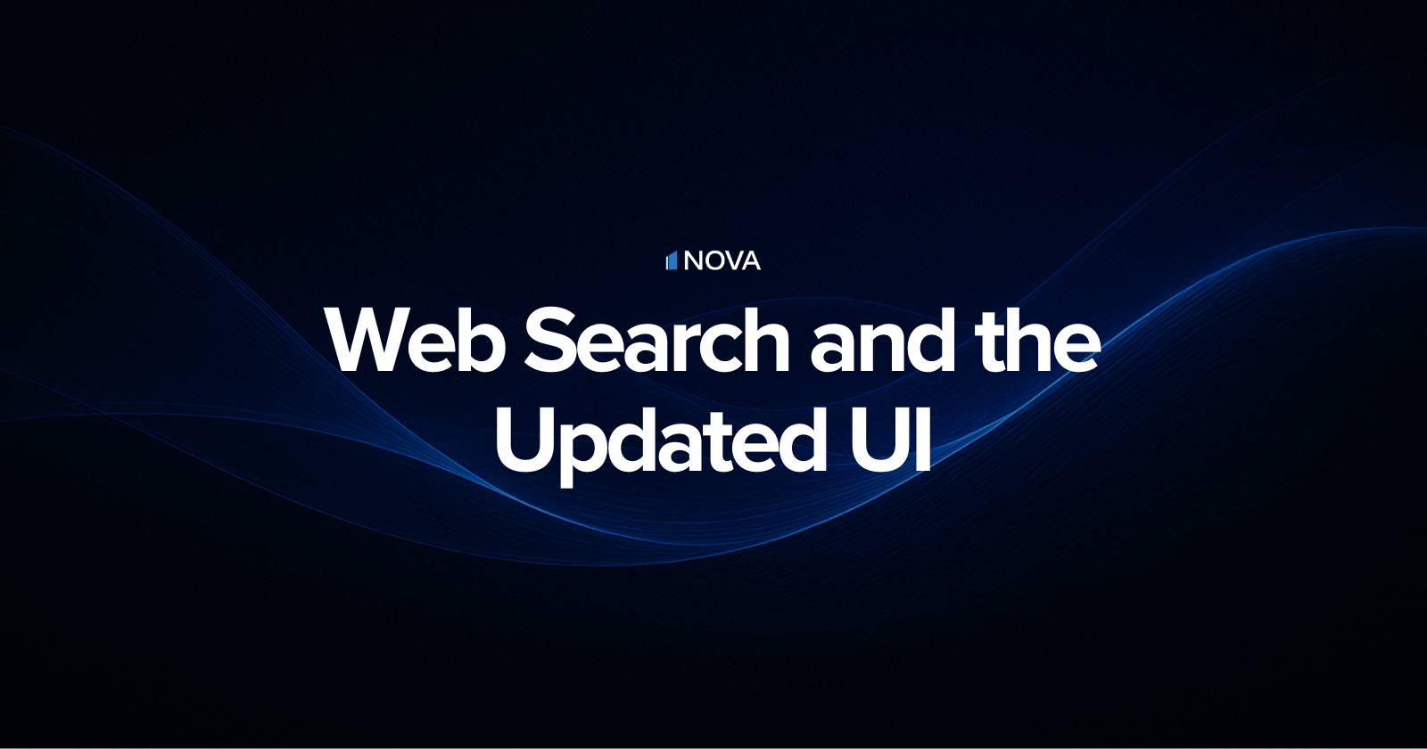 [Major Update] Web Search and Updated UI