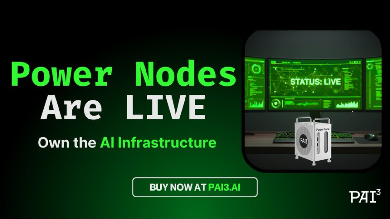 Inside the PAI3 Mesh: Why Owning a Node Is the Future of AI Infrastructure
