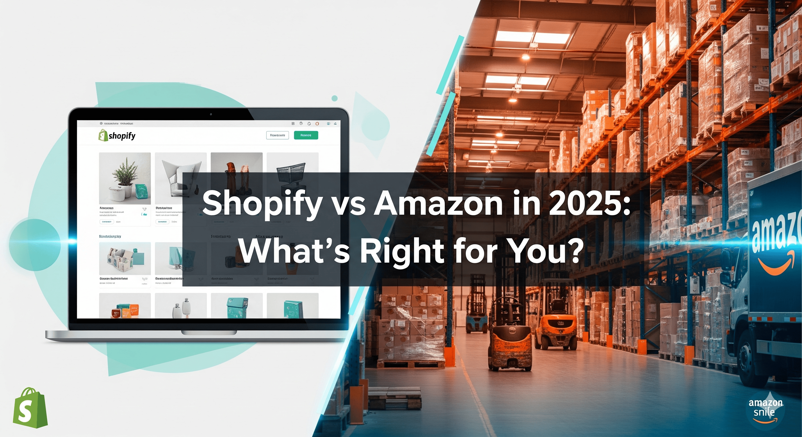 Shopify vs Amazon in 2025: What’s Right for You?
