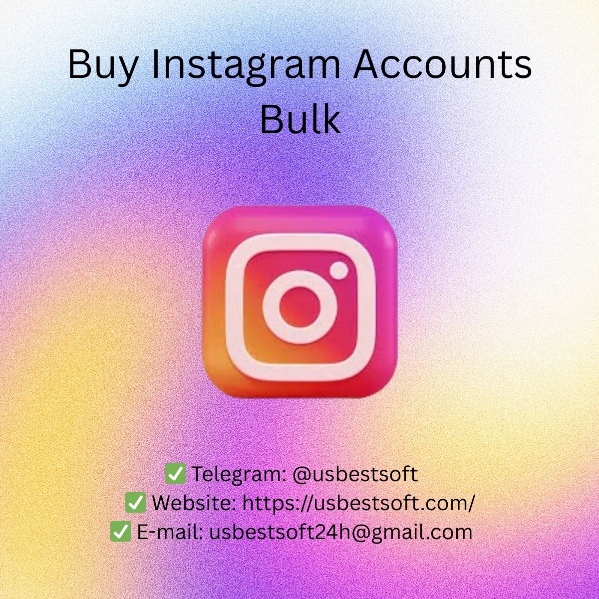 Buy Authentic Instagram Accounts in Bulk for Online Businesses
