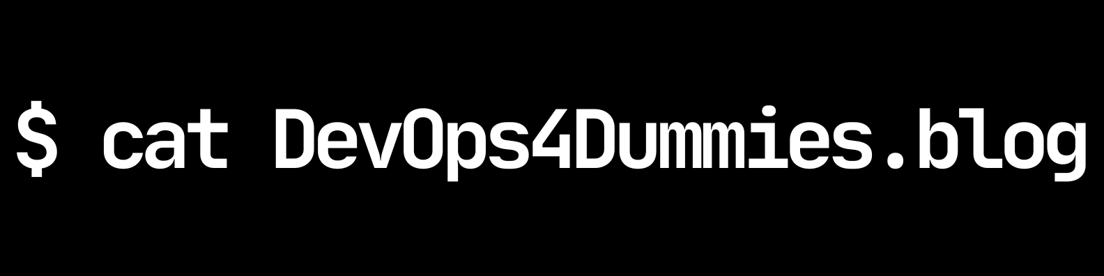 DevOps4Dummies